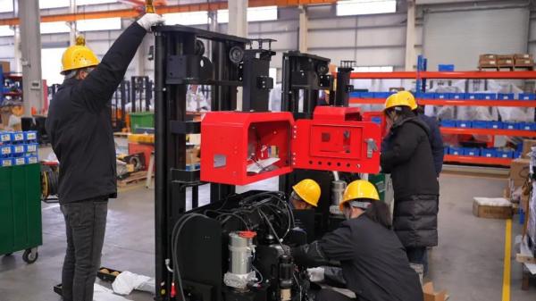 肥西企業(yè)全力沖刺“開門紅” 物搬運裝備制造跑出加速度